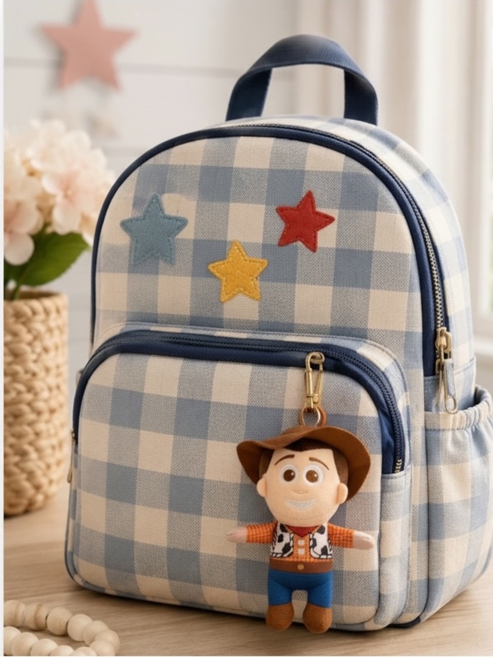 New Toy Story Woody 6 Inch Plush Bag Charm Key Chain‎ Disney Theme Disney Parks